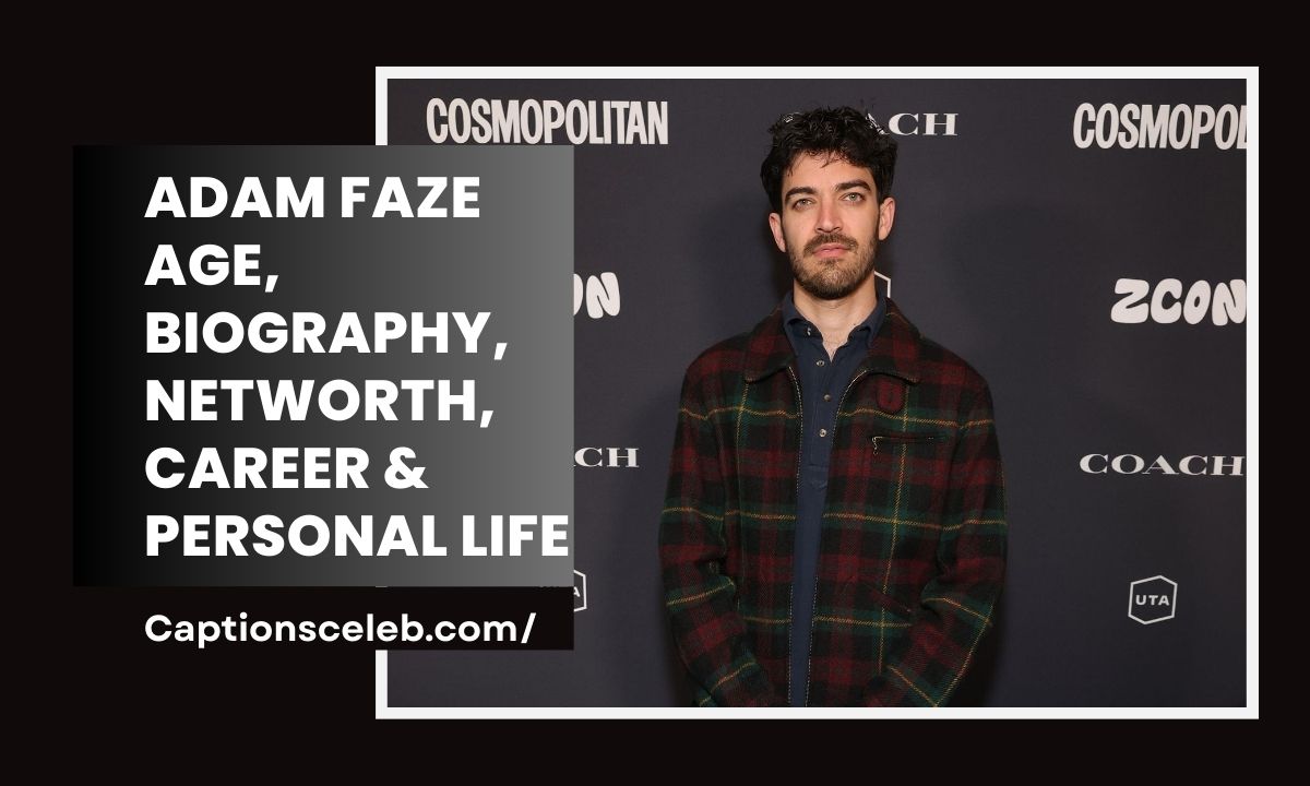 Adam Faze Age, Biography, Networth, Career & Personal Life