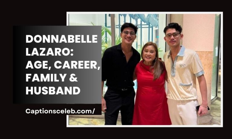Donnabelle Lazaro: Age, Career, Family & Husband