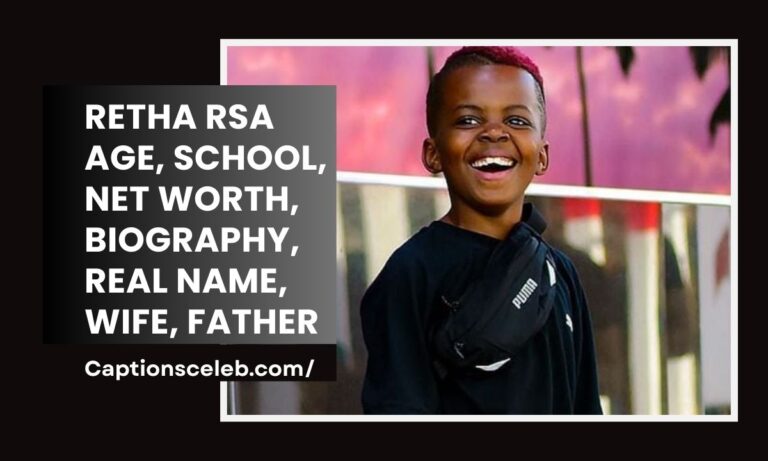 Retha RSA Age, School, Net Worth, Biography, Real Name, Wife, Father